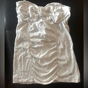 White Abercrombie Tube Top